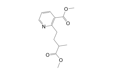 2-Pyridinebutanoic acid, 3-(methoxycarbonyl)-.alpha.-methyl-, methyl ester