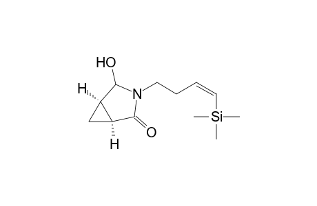 (Z)-(1.alpha.,5.alpha.)-(+-)-1-(2-Hydroxy-4-oxo-3-azabicyclo[3.1.0]hex-3-yl)-4-(trimethylsilyl)-3-butene