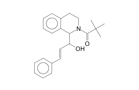 (2E)-1-[2-(2,2-Dimethylpropanoyl)-1,2,3,4-tetrahydro-1-isoquinolinyl]-3-phenyl-2-propen-1-ol