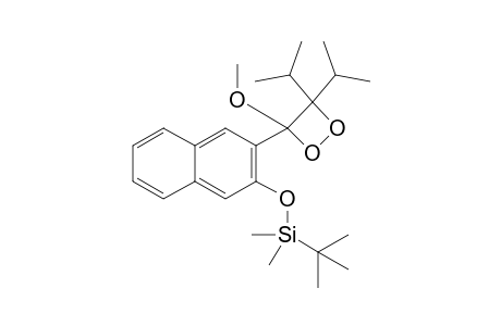 4,4-Diisopropyl-3-methoxy-3-[3-(tert-butyldimethylsiloxy)-2-naphthyl]-1,2-dioxetane