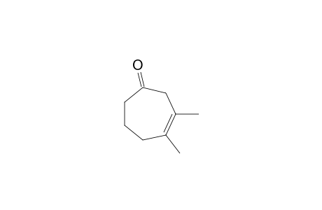 3,4-Dimethyl-1-cyclohept-3-enone