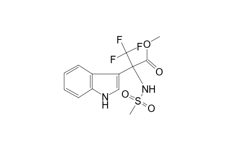 Methyl 3,3,3-trifluoro-2-(1H-indol-3-yl)-2-[(methylsulfonyl)amino]propanoate
