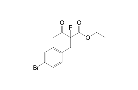 2-(4-bromobenzyl)-2-fluoro-3-keto-butyric acid ethyl ester