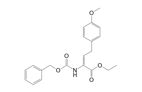 Ethyl 2-(benzyloxycarbonylamino)-3-(4-methoxybenzyl)acrylate