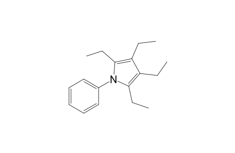 2,3,4,5-Tetraethyl-1-phenyl-1H-pyrrole