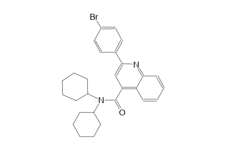 2-(4-bromophenyl)-N,N-dicyclohexyl-4-quinolinecarboxamide
