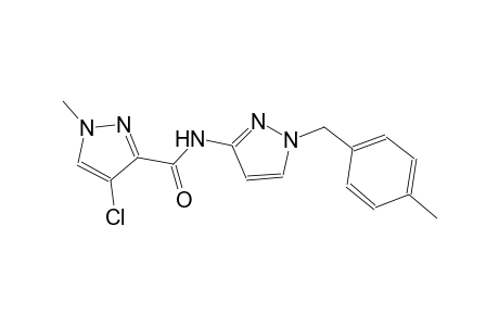 4-chloro-1-methyl-N-[1-(4-methylbenzyl)-1H-pyrazol-3-yl]-1H-pyrazole-3-carboxamide
