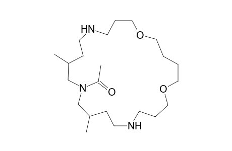 1-(8,12-dimethyl-1,19-dioxa-5,10,15-triazacyclotricos-10-yl)ethanone
