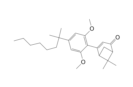 (-)-4-[2,6-Dimethoxy-4-(1,1-dimethylheptyl)phenyl]-6,6-dimethylbicyclo[3.1.1]hept-3-en-2-one