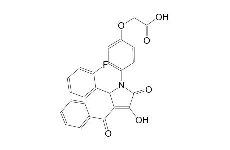 acetic acid, [4-[3-benzoyl-2-(2-fluorophenyl)-2,5-dihydro-4-hydroxy-5-oxo-1H-pyrrol-1-yl]phenoxy]-