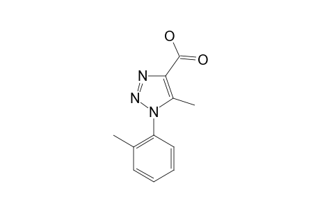 5-methyl-1-(2-methylphenyl)triazole-4-carboxylic acid