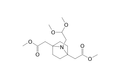 Methyl 2-[7-(2,2-dimethoxyethyl)-4-(2-methoxy-2-oxoethyl)-7-azabicyclo[2.2.1]hept-1-yl]acetate