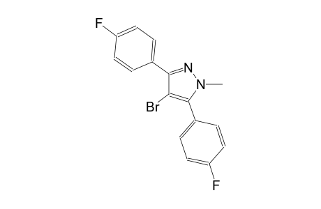 4-bromo-3,5-bis(4-fluorophenyl)-1-methyl-1H-pyrazole