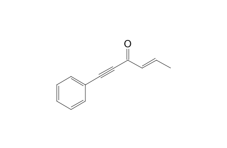 E-1-Phenylhex-4-en-1-yn-3-one