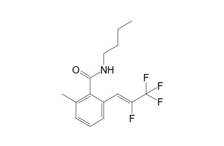 (Z)-N-butyl-2-methyl-6-(2,3,3,3-tetrafluoroprop-1-en-1-yl)benzamide