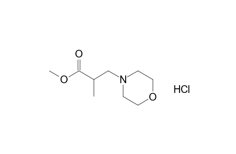 alpha-methyl-4-morpholinepropionic acid, methyl ester, hydrochloride