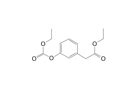 2-(3-Ethoxycarbonyloxyphenyl)acetic acid, ethyl ester