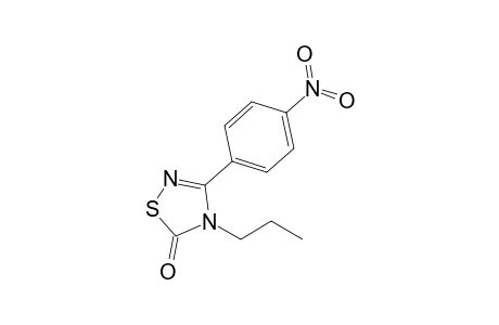 3-(p-Nitrophenyl)-4-propyl-1,2,4-thiadiazole-5(4H)-one
