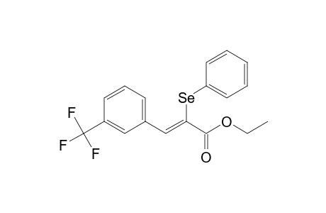 (Z)-2-(phenylseleno)-3-[3-(trifluoromethyl)phenyl]-2-propenoic acid ethyl ester