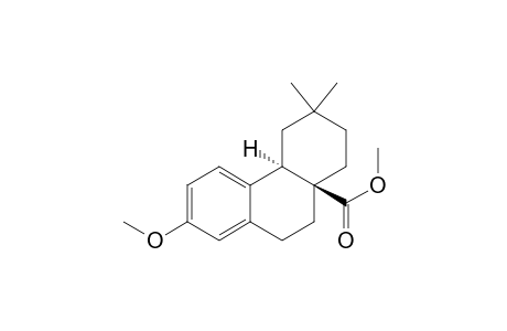 8a(4bH)-Phenanthrenecarboxylic acid, 5,6,7,8,9,10-hexahydro-2-methoxy-6,6-dimethyl-, methyl ester, trans-(.+-.)-