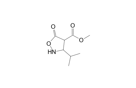 3-isopropyl-5-keto-isoxazolidine-4-carboxylic acid methyl ester