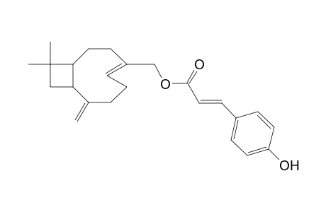 Caryophyllene <14-Hydroxy-.beta.-> p-coumarate