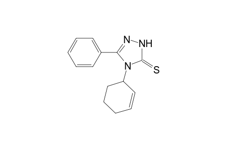 4-(2-Cyclohexen-1-yl)-5-phenyl-2,4-dihydro-3H-1,2,4-triazole-3-thione