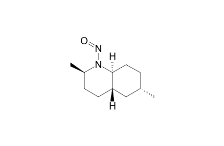 N-Nitroso-2.beta.,6.alpha.-dimethyl-trans-decahydroquinoline