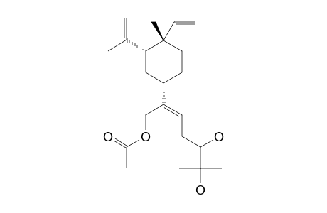 Loba-8,10,13(15)-triene-14,17,18-triol-14-acetate