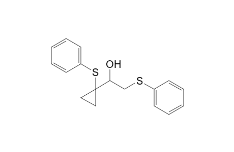 2-(Phenylsulfanyl)-1-[1'-(phenylsulfanyl)cyclopropyl]-ethanol