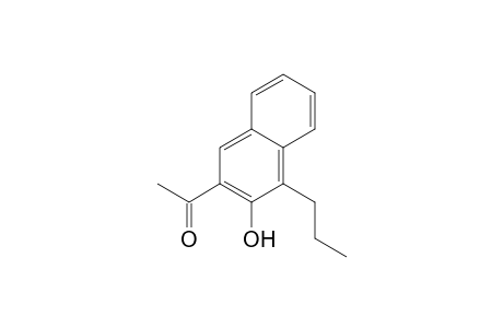 Ethanone, 1-(3-hydroxy-4-propyl-2-naphthalenyl)-