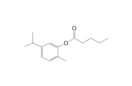 5-Isopropyl-2-methylphenyl pentanoate