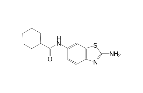 N-(2-amino-1,3-benzothiazol-6-yl)cyclohexanecarboxamide