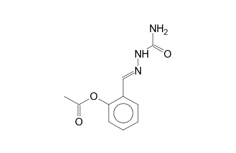 Benzaldehyde-2-acetyloxy-, aminocarbonylhydrazone