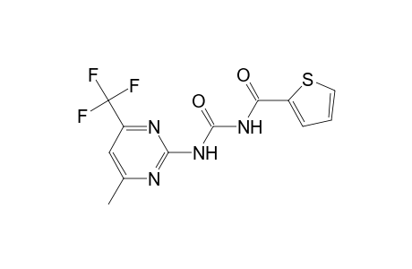 N-[[4-methyl-6-(trifluoromethyl)pyrimidin-2-yl]carbamoyl]thiophene-2-carboxamide