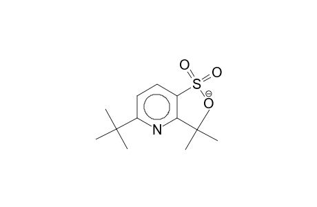 2,6-di-tert-butylpyridine -3-sulphonate anion
