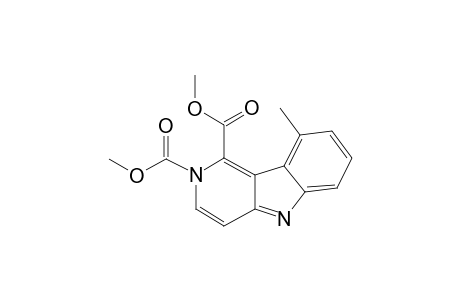 3,4-Bis(methoxycarbonyl)-5-methyl-.gamma.-carboline