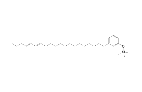 (3-(Icosa-14,16-dien-1-yl)phenoxy)trimethylsilane