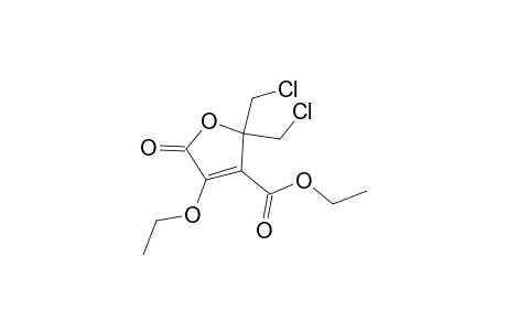 Ethyl 2,2-Bis(chloromethyl)-4-ethoxy-2,5-dihydro-5-oxofuran-3-carboxylate