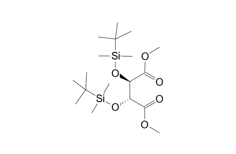 (2R,3R)-2,3-Bis-(tert-butyl-dimethyl-silanyloxy)-succinic acid dimethyl ester
