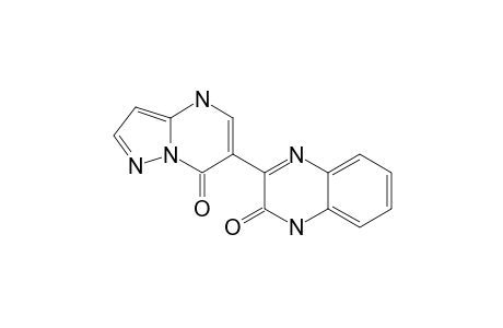 6-(3-OXO-3,4-DIHYDROQUINOXALIN-2-YL)-4,7-DIHYDROPYRAZOLO-[1,5-A]-PYRIMIDIN-7-ONE