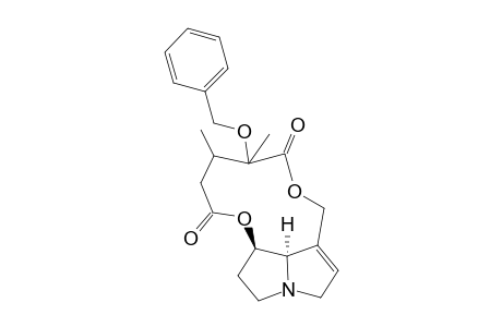 2-(Benzyloxy)-2,3-dimethylpentan-1,5-dioic diacid retronecine ester