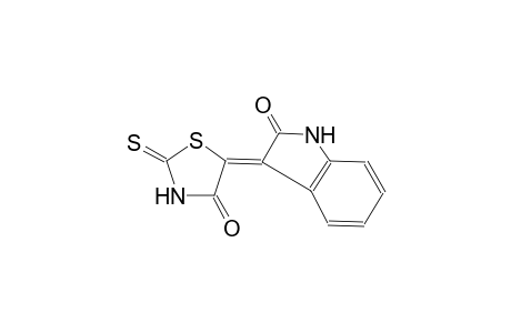2H-indol-2-one, 1,3-dihydro-3-(4-oxo-2-thioxo-5-thiazolidinylidene)-, (3Z)-