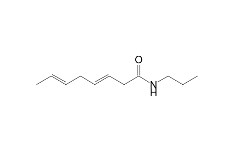 (3E,6E)-N-Propylocta-3,6-dienamide
