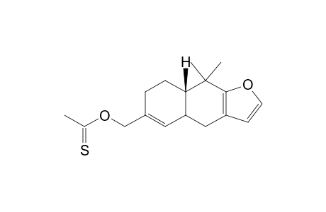 Ethanethioic acid, S-[(4,4a,7,8,8a,9-hexahydro-9,9-dimethylnaphtho[2,3-b]furan-6-yl)methyl]ester, (4aS-cis)-