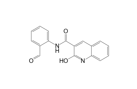 3-Quinolinecarboxamide, N-(2-formylphenyl)-2-hydroxy-