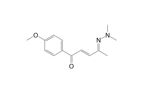2-Pentene-1,4-dione, 1-(4-methoxyphenyl)-, 4-(dimethylhydrazone)