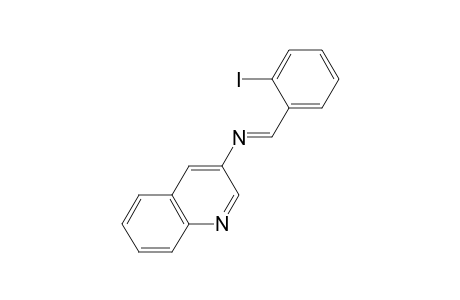 3-(2-Iodobenzylideneamino)quinoline