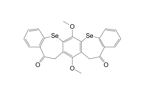 6,14-Dimethoxybenzo[1,2-b:5,4-b']bis[1]benzoselenepin-12,16(13H,15H)-dione