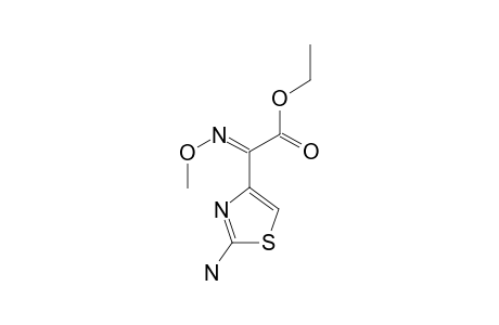(2E)-2-(2-aminothiazol-4-yl)-2-methoxyimino-acetic acid ethyl ester
